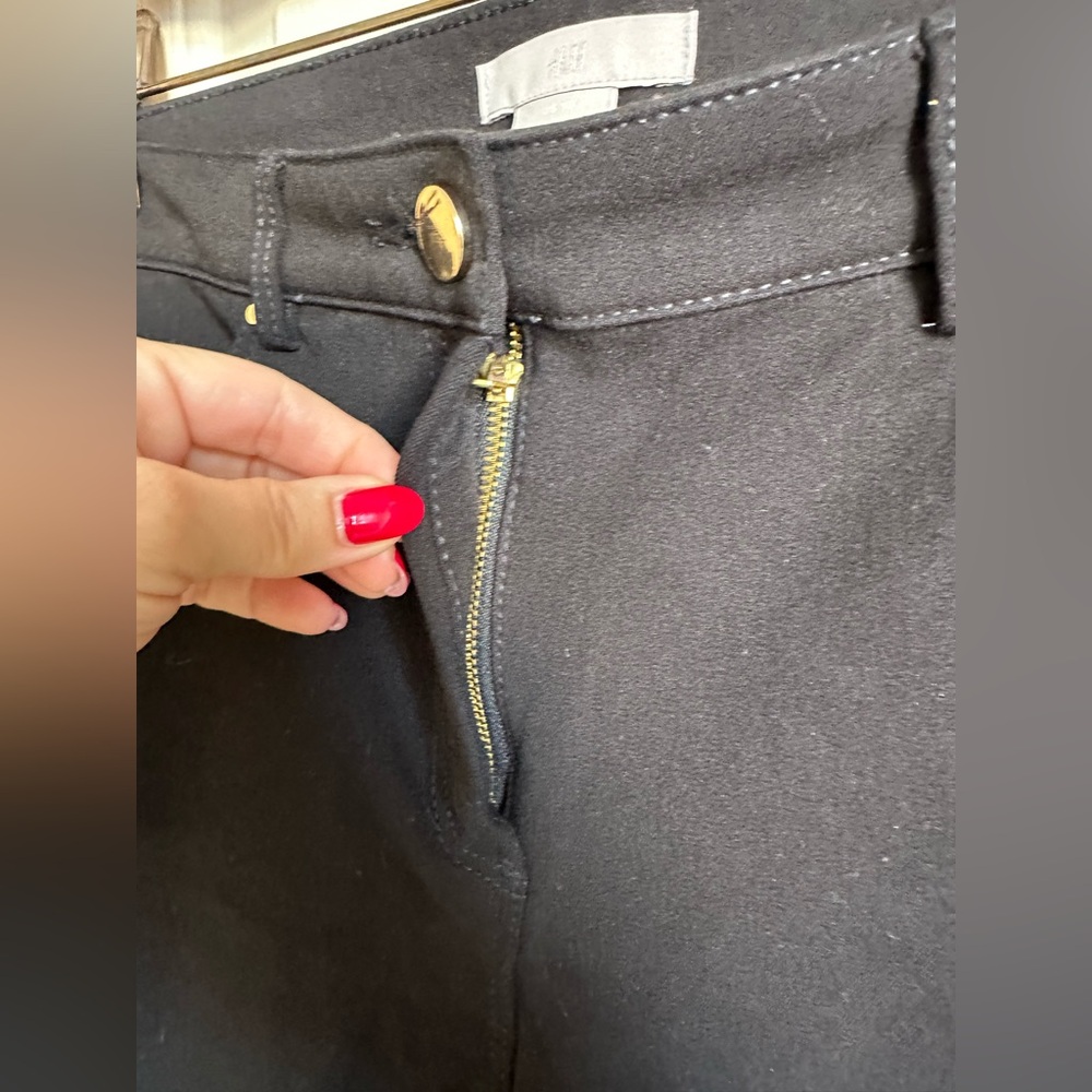 H&M Black Skinny Pants- Size 10 - Picture 5 of 7